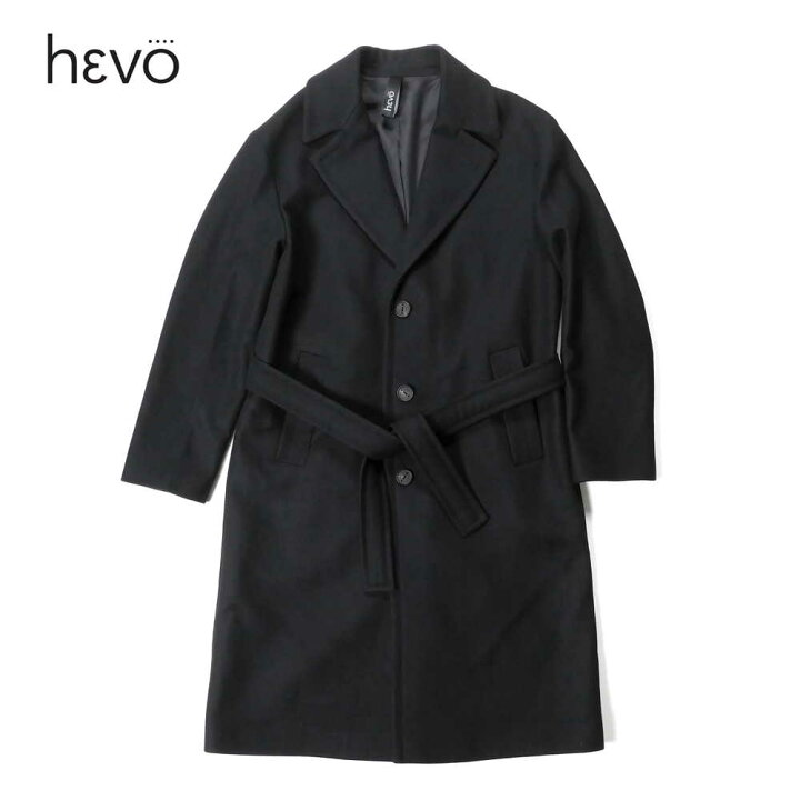 楽天市場】hevo イーヴォ OSTUNI メンズ シングルコート ロング丈 