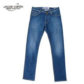 【20%OFFセール】JACOB COHEN ヤコブ コーエン メンズ ストレッチ デニムパンツ ジーンズ スリムパンツ 226-42217 ブルー 国内正規品