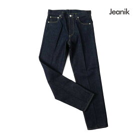 Jeanik ジーニック メンズ Straiht デニムパンツ ジーンズ インディゴ jean101 2023-24AW 国内正規品