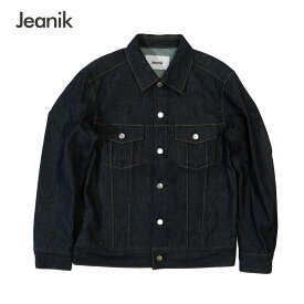 【期間限定ポイントアップ】Jeanik ジーニック メンズ Gジャン 3rd デニムジャケット インディゴ jeanik-0103 2024SS 国内正規品