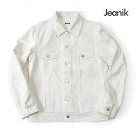 Jeanik ジーニック メンズ 3rd G-JKT Gジャン ジージャン デニムジャケット ホワイト jeanik0103 国内正規品