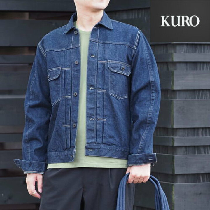 楽天市場】国内正規品 KURO クロ DYNAMO DENIM JACKET ONE WASH 