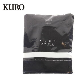 【40%OFFセール】KURO クロ PACKED TENNESSE COTTON S/S TEE 半袖 カットソー 2枚入り テネシーコットン シンプル 無地 Tシャツ 963042 ブラック