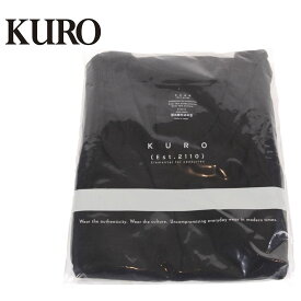 【40%OFFセール】KURO クロ PACKED TENNESSE COTTON TANK TOP タンクトップ 2枚入り テネシーコットン シンプル 無地 963045 ブラック