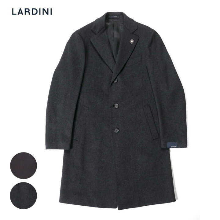 楽天市場】LARDINI ラルディーニ チェスターコート メルトンウール  