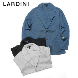 LARDINI ラルディーニ メンズ コットン ニット ジャケット カーディガン 2116-aljm56j011 国内正規品
