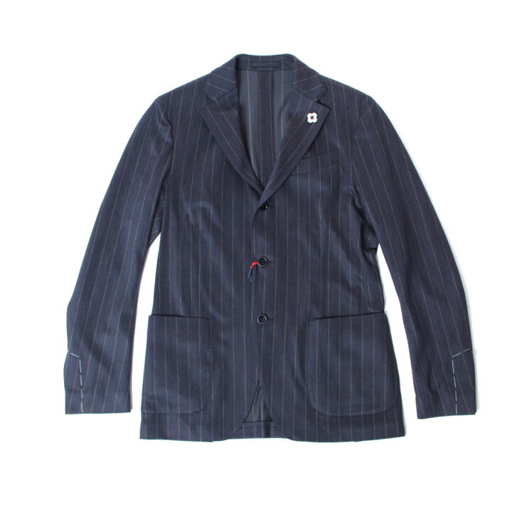 楽天市場】【10%OFFセール】LARDINI ラルディーニ メンズ ストライプ 
