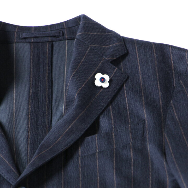楽天市場】LARDINI ラルディーニ メンズ ストライプ パッカブルスーツ 