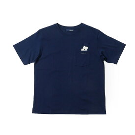 LARDINI ラルディーニ メンズ PIETRO TERZINI ポケット Tシャツ 半袖 カットソー 3116-2lt02012 ホワイト ネイビー 国内正規