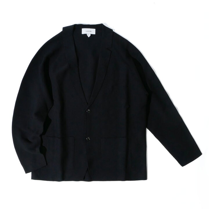 ラルディーニ LARDINI ブラック クルーネックニット 楽天市場】【30 