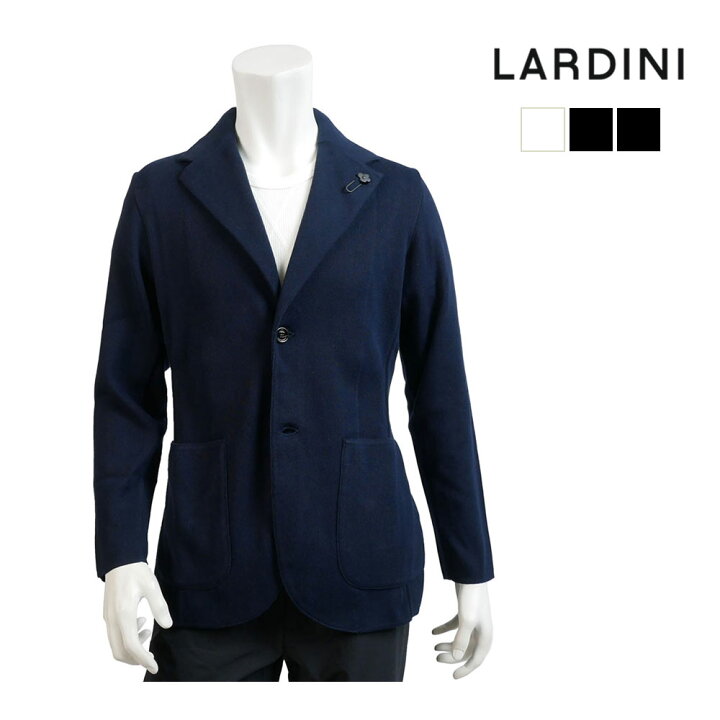 楽天市場】LARDINI ラルディーニ コットン シングル ニット ジャケット 