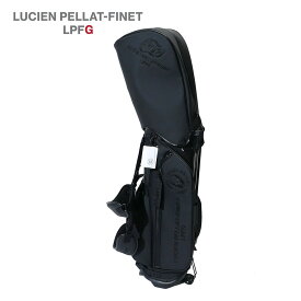 LUCIEN PELLAT-FINET GOLF ルシアン ペラフィネ エルピーエフジー ゴルフ スタンドバッグ キャディーバッグ メンズ 男女兼用 209-99270 LPFG ブラック 国内正規 ブランド かっこいい