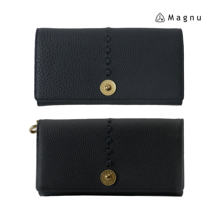 楽天市場】Magnu マヌー ロング ウォレット 長財布 レザー 本革  