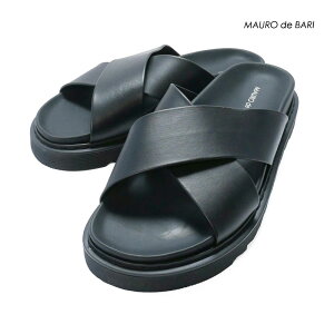 �y10%OFF�Z�[���zMAURO DE BARI �}�E���f�o�[�� �����Y �N���X���U�[ �T���_�� �{�v �V���v�� �u���b�N ds231ua1730 �������K�i