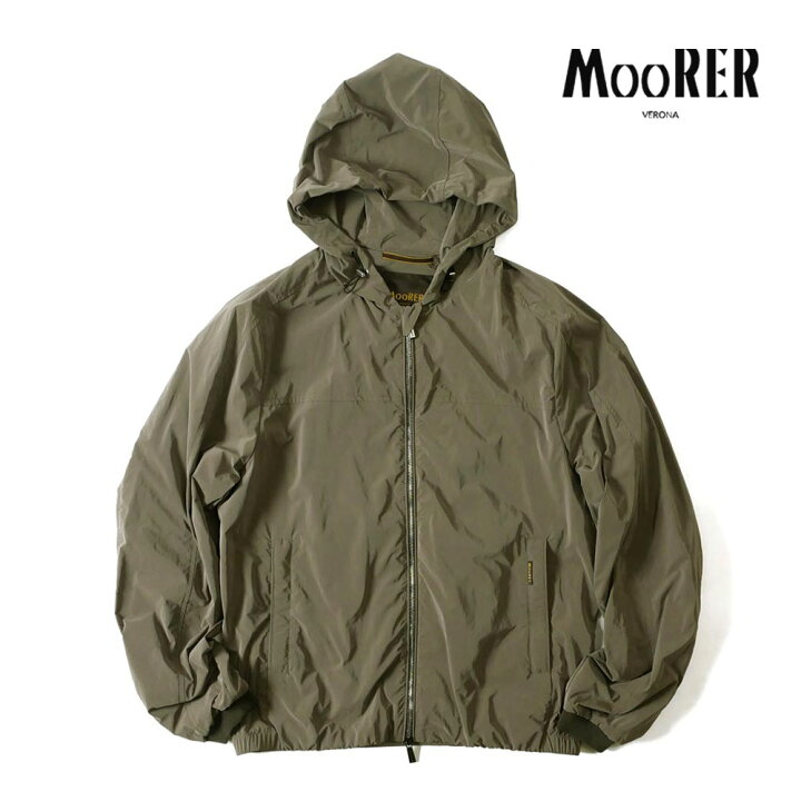 楽天市場】MOORER ムーレー メンズ ALBORI ナイロン パーカー ブルゾン 