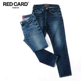 RED CARD Tokyo レッドカード トーキョー メンズ Rhythm+ リズム プラス VintageMid VintageDark ビンテージミッド ビンテージダーク スリムテーパード デニム パンツ ジーンズ ロング丈 インディゴ 12786801 ブランド 国内正規品