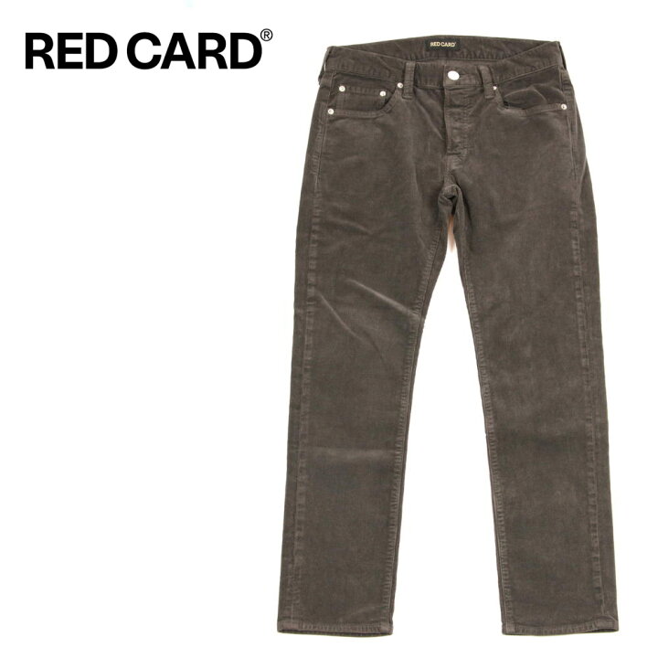 楽天市場】【30%OFFセール】REDCARD レッドカード Rhythm Slim Tapered 