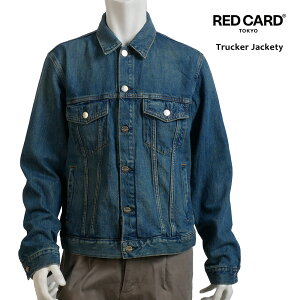 �y30%OFF�Z�[���zRED CARD Tokyo ���b�h�J�[�h �g�[�L���[ �f�j�� �W���P�b�g trucker jackety 72m93201cld kita-coaldark S M L