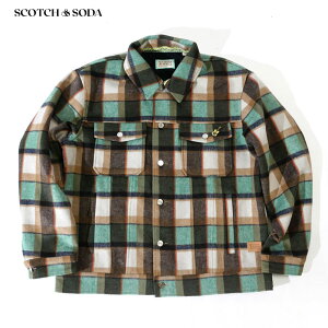 �y30%OFF�Z�[���zSCOTCH&SODA �X�R�b�`�A���h�\�[�_ �����Y �`�F�b�N �V���c�u���]�� g�W���� �W���P�b�g �u���[ 292-81815 2023-24AW �������K�i