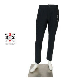 【20%OFFセール】SY32 by SWEET YEARS GOLF エスワイ32 バイ スウィートイヤーズ ゴルフ メンズ ハイストレッチ パンツ ブラック CARVICO 425 HIGH STRETCH PANTS syg-24a0145abs 国内正規品 2024-25aw 秋冬