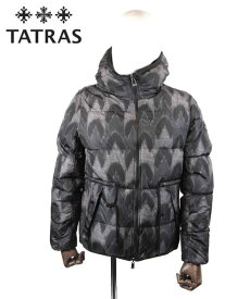 【40%OFFセール】国内正規品 TATRAS タトラス Rライン MISSOURI オリジナルプリント ダウンジャケット リバーシブル仕様 ドローコード付き MTK20A4201 GRAY グレー