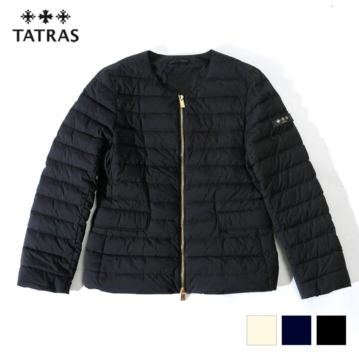 楽天市場】TATRAS タトラス レディース NOKO ノコ ノーカラー ダウン  