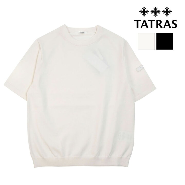 楽天市場】TATRAS タトラス CALCANTE カルカンテ ニット Tシャツ white 