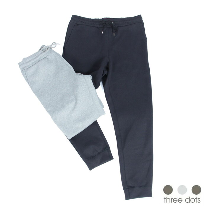 楽天市場】THREE DOTS スリードッツ メンズ ダンボールスウェット 