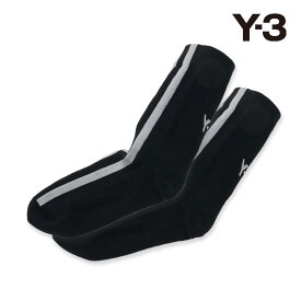 【20%OFFセール】Y-3 ワイスリー ソックス ブラック U Y-3 STRIPES SOCK black L iz3173