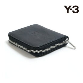 【10%OFFセール】Y-3 ワイスリー Y-3 WALLET 財布 ラウンドジップ 2つ折り メンズ ブラック NS jd2895 BLACK