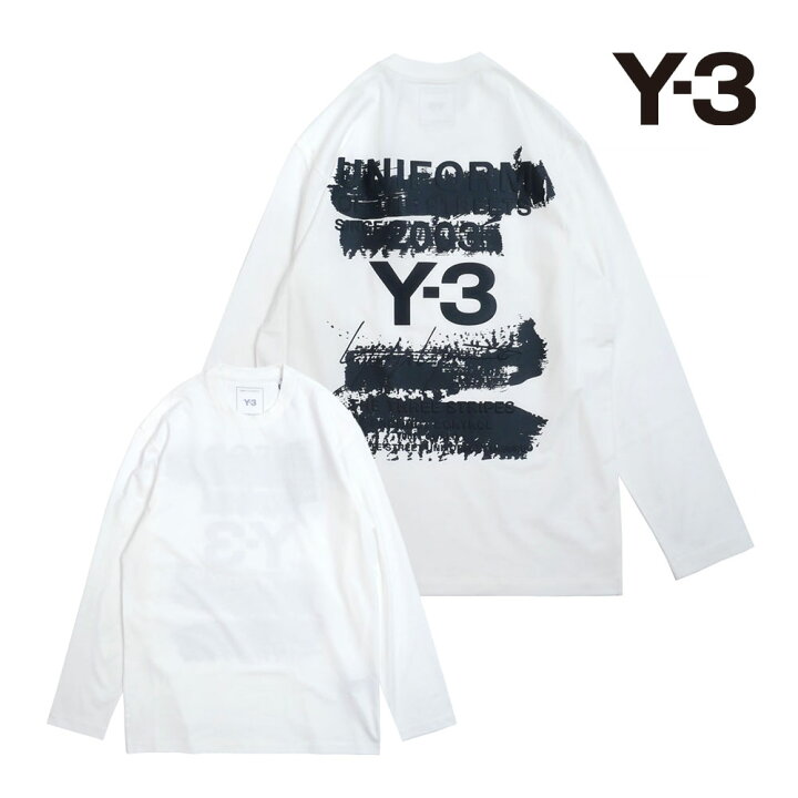 楽天市場】【20%OFFセール】Y-3 ワイスリー U GFX LS TEE 長袖 