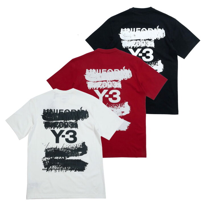 楽天市場】Y-3 ワイスリー U GFX SS TEE 半袖カットソー メンズ  
