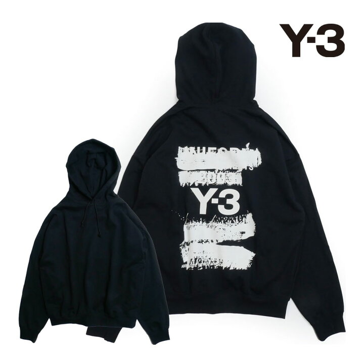 楽天市場】Y-3 ワイスリー U GFX HOODIE パーカー メンズ ブラック 2XS 