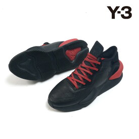 【20%OFFセール】Y-3 ワイスリー U Y3 KAIWA スニーカー ブラック jr4199 bk+bk+tribe orange 7 8 9 10