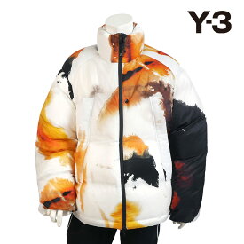 【20%OFFセール】Y-3 ワイスリー ダウンジャケット マルチ M Y3 AOP PUFFER JACKET ka2363 M mlt
