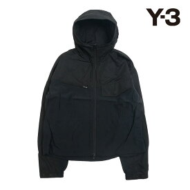 Y-3 ワイスリー HD UT JACKET メッシュパーカー black kd3975 S M