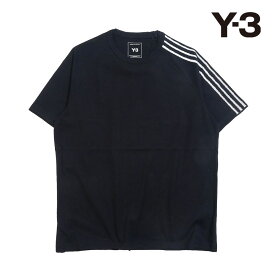 Y-3 ワイスリー U RE 3S SS TEE 3ライン Tシャツ black kq9793 2XS XS S M