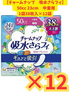 【ケース販売12個入り・送料無料(北海道対象外)】チャームナップ 吸水さらフィ ナプキンタイプ 中量用 パ…