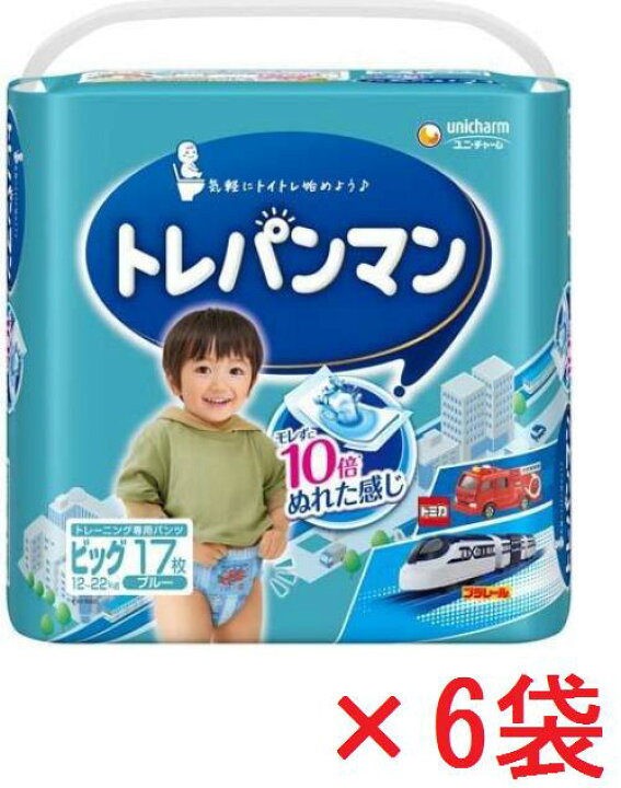 楽天市場】【ケース販売6袋・送料無料】トレパンマン ブルービッグ 17 