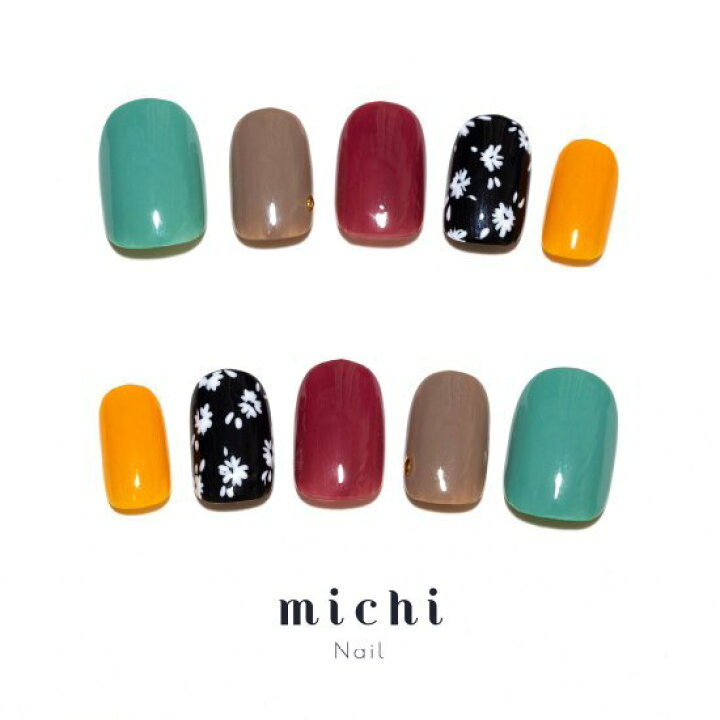楽天市場 レトロな小花ネイル Michinail ネイルチップ ミチネイル ネイル つけ爪 ハンドメイドネイル ショートネイル ニュアンスネイル ブライダルネイル 成人式ネイル オリジナルtシャツのup T