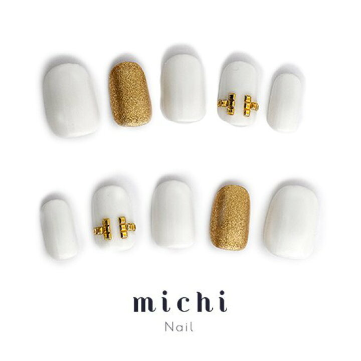 楽天市場 ホワイト ゴールドのシンプルリングネイル Michinail ネイルチップ ミチネイル ネイル つけ爪 ハンドメイドネイル ショートネイル ニュアンスネイル ブライダルネイル 成人式ネイル オリジナルtシャツのup T