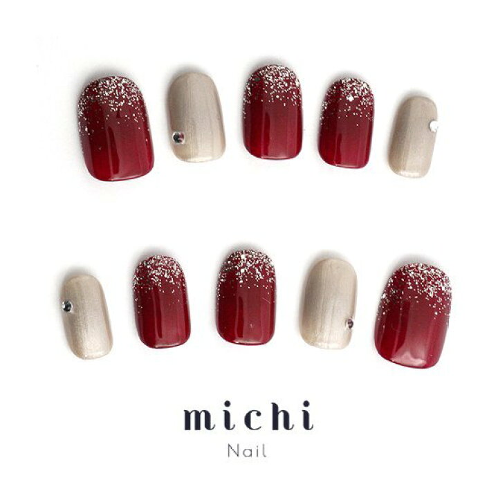 楽天市場 大人ボルドーネイル Michinail ネイルチップ ミチネイル ネイル つけ爪 ハンドメイドネイル ショートネイル ニュアンスネイル ブライダルネイル 成人式ネイル オリジナルtシャツのup T