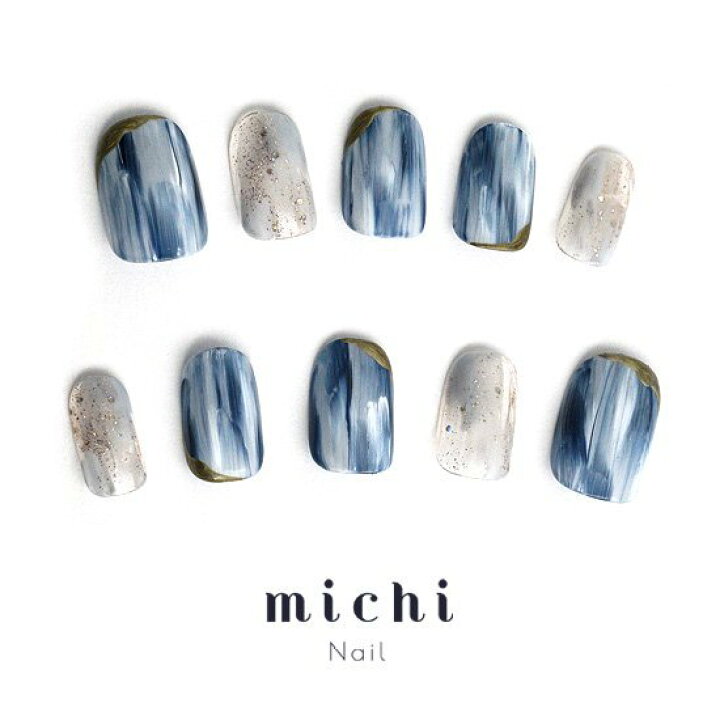 楽天市場 クールなサファイヤブルーネイル Michinail ネイルチップ ミチネイル ネイル つけ爪 ハンドメイドネイル ショートネイル ニュアンス ネイル ブライダルネイル 成人式ネイル オリジナルtシャツのup T
