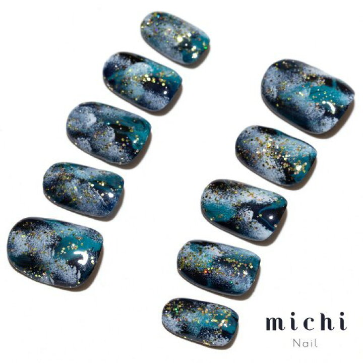 楽天市場】冬の宇宙ネイル michinail ネイルチップ ミチネイル ネイル  