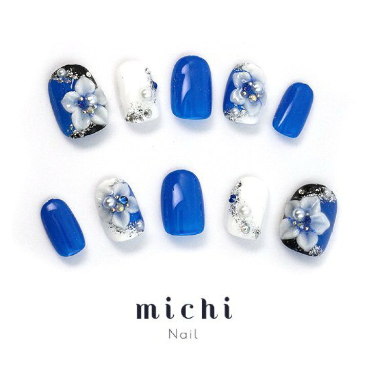 楽天市場 華美ネイル 鮮蒼 Michinail ネイルチップ ミチネイル ネイル つけ爪 ハンドメイドネイル ショートネイル ニュアンスネイル ブライダルネイル 成人式ネイル オリジナルtシャツのup T