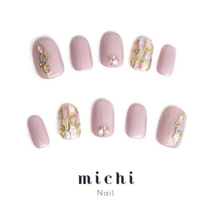 楽天市場 くすみピンクのシェルタイルネイル Michinail ネイルチップ ミチネイル ネイル つけ爪 ハンドメイドネイル ショートネイル ニュアンス ネイル ブライダルネイル 成人式ネイル オリジナルtシャツのup T