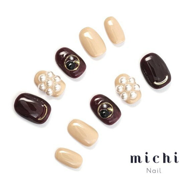 楽天市場 最大250円offクーポン配布中 オトナしめバーガンディネイル Michinail ネイルチップ ミチネイル ネイル つけ爪 ハンドメイド ネイル ショートネイル ニュアンスネイル ブライダルネイル 成人式ネイル オリジナルtシャツのup T