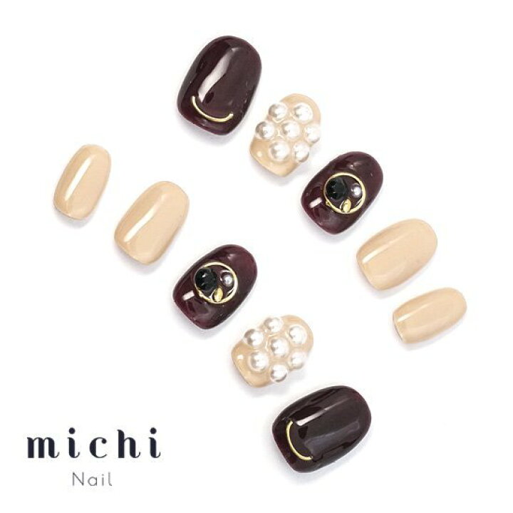 楽天市場 オトナしめバーガンディネイル Michinail ネイルチップ ミチネイル ネイル つけ爪 ハンドメイドネイル ショートネイル ニュアンス ネイル ブライダルネイル 成人式ネイル オリジナルtシャツのup T