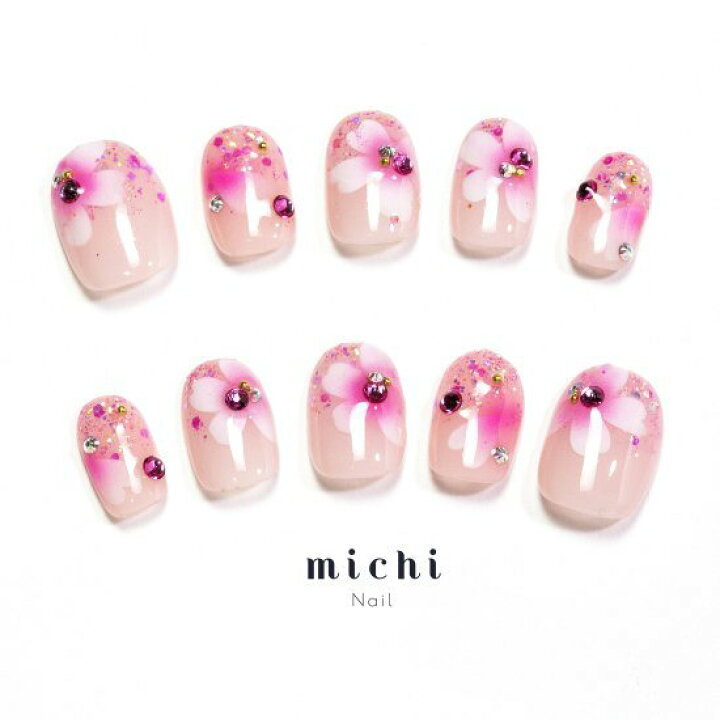 楽天市場】和×洋☆イベントネイル michinail ネイルチップ ミチネイル 