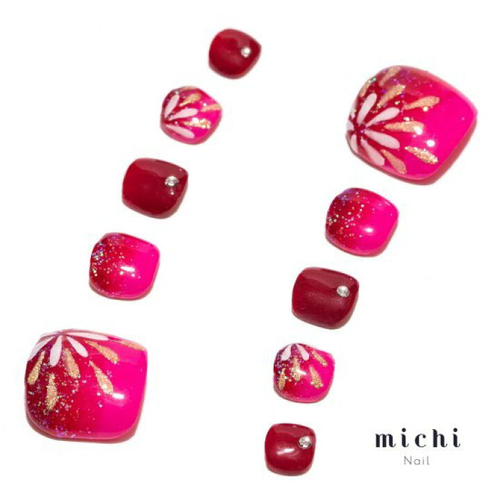 楽天市場 フット 鮮やか花火の蓄光フットネイル Warm オリジナルtシャツのup T